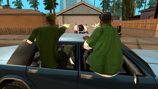 Screenshots von Grand Theft Auto: San Andreas für Android-Tablet, Smartphone.